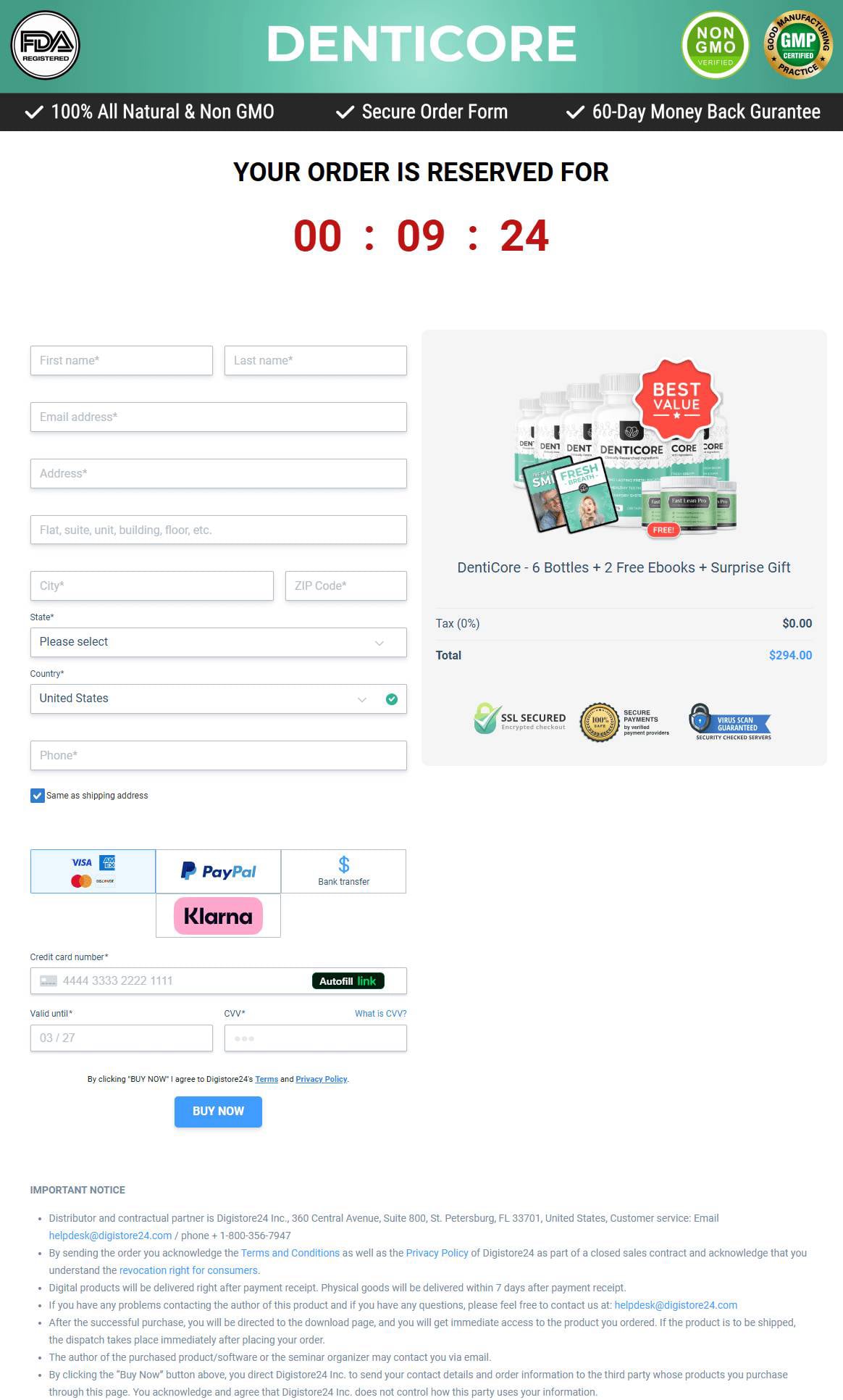 DentiCore Support Healthy Gums and Teeth from Within